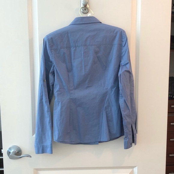 Ann Taylor Button Down Blouse Size 4 Petite - Picture 9 of 13